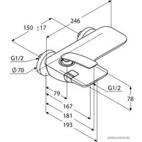 Смеситель Kludi Balance (524459175)