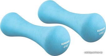 Набор гантелей Sundays Fitness IR92004-D 2x4 кг (голубой)
