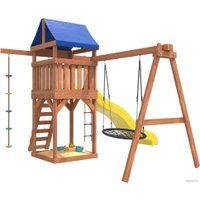 Игровой комплекс National Tree Company С качелями гнездо 100 IgroWoods ДП-12