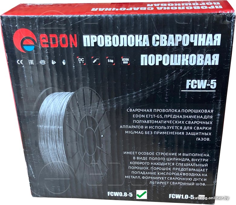 Сварочная проволока  Edon FCW0.8-5