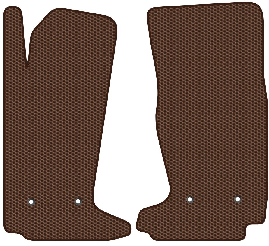 

Комплект ковриков для авто Alicosta Jaguar F-Type (кабриолет, купе) 2014 - 2019 (коричневый, сота)