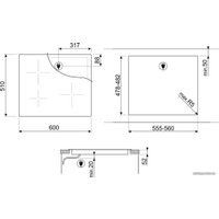 Варочная панель Smeg SI2641D