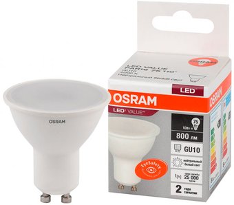 Светодиодная лампочка Osram GU10 10Вт 4000 К LVPAR1675