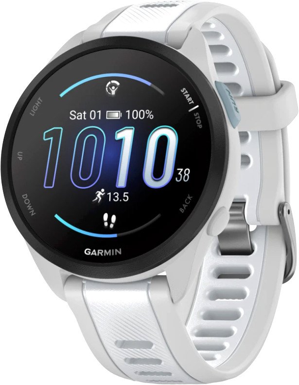 

Умные часы Garmin Forerunner 165 (туманно-серый/белый камень)