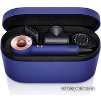 Фен Dyson HD08 Supersonic (евровилка, синий/розовое золото)