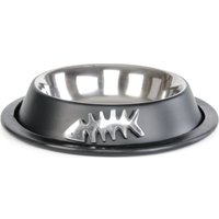 Миска ZooZooZoo Рыбка SWT-5022-200 (черный)