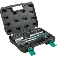 Набор трещотка с головками Сервис Ключ 11016 (17 предметов)