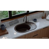 Кухонная мойка Ulgran U-610 (328 бежевый)