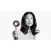 Фен Dyson HD16 Supersonic Nural Straight+Wavy (евровилка, керамический розовый/розовое золото)