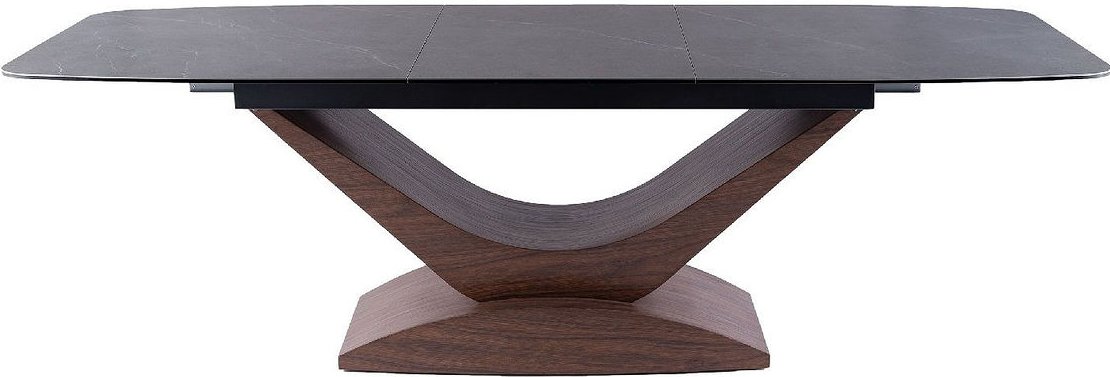 

Кухонный стол Signal Dolce Ceramic DOLCESZOR180 (эффект серого мрамора/орех)