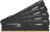 Fury 4x16GB DDR4 PC4-28800 HX436C18FB4K4/64