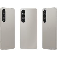 Телефон Sony Xperia 1 V XQ-DQ72 12GB/512GB (платиновое серебро)