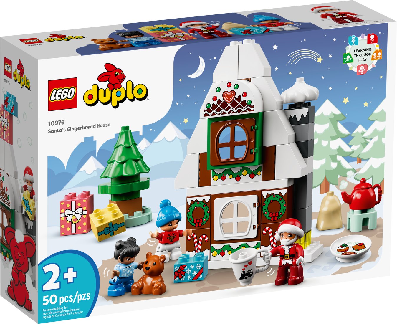 

Конструктор LEGO Duplo 10976 Пряничный домик Санты