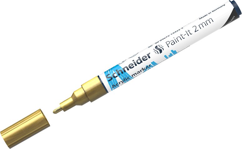 

Маркер художественный Schneider Paint-It 310 120153 (золотой)