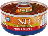 N&D Pumpkin Quail & Pumpkin (с перепелкой и тыквой) 70 г