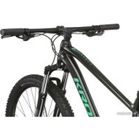 Велосипед Kross Level 1.0 29 XL/20" 2024 (черный/зеленый)