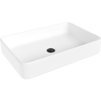 Умывальник Lauter 21842 + Reef 21CK8678BS + сифон 21635B + дон.клапан 21190B (черный матовый)