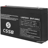 Аккумулятор для ИБП Lamex LX672CS (6В/5 А·ч)