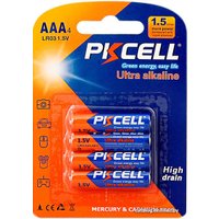 Батарейка PKCELL Ultra Digital Alkaline LR03 AAA 4 шт.
