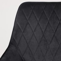 Стул AksHome Pablo (черный велюр HLR-66/черный)