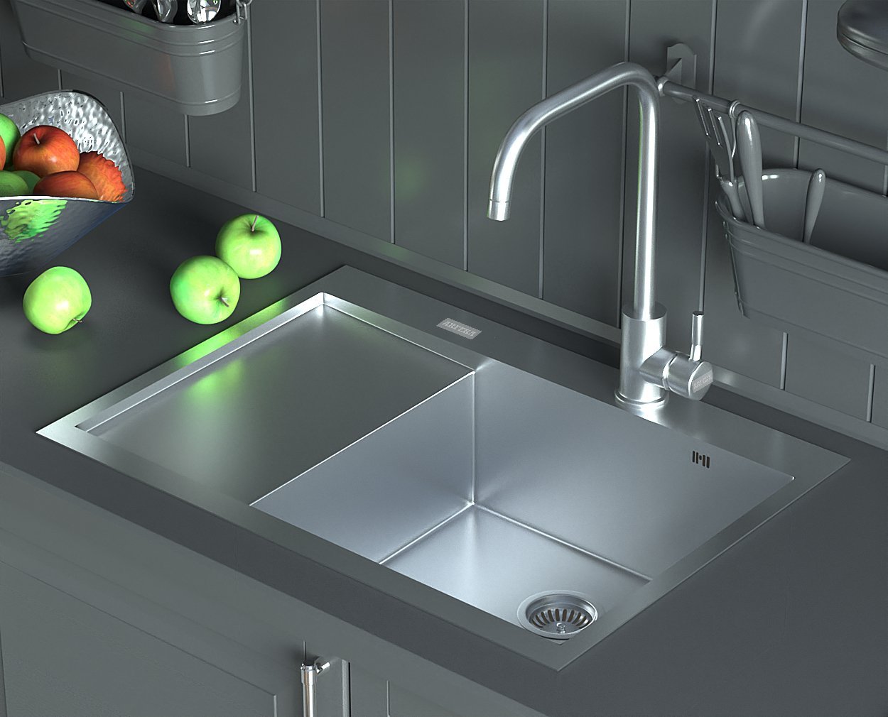 

Кухонная мойка ARFEKA AF 780*505 R Satin