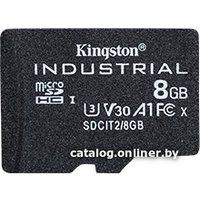 Карта памяти Kingston Industrial microSDHC 8GB SDCIT2/8GBSP