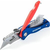 Нож строительный Workpro WP211006