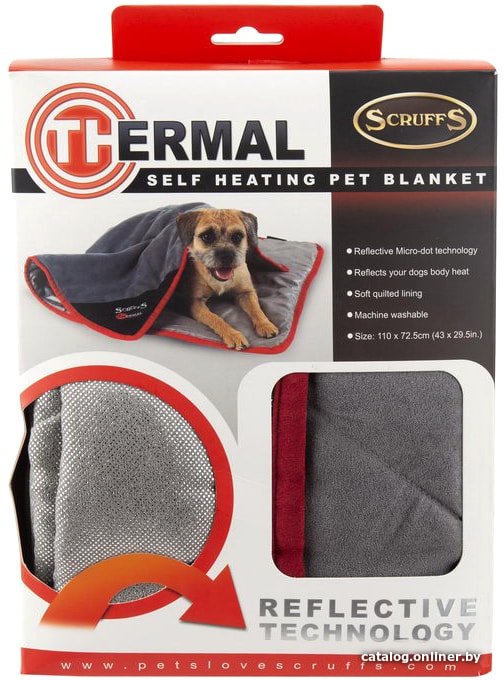 Коврик (подстилка) Scruffs Thermal 820969 (серое)