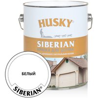 Краска Husky Siberian Акриловая для дерева 2.7 л (белая База А)