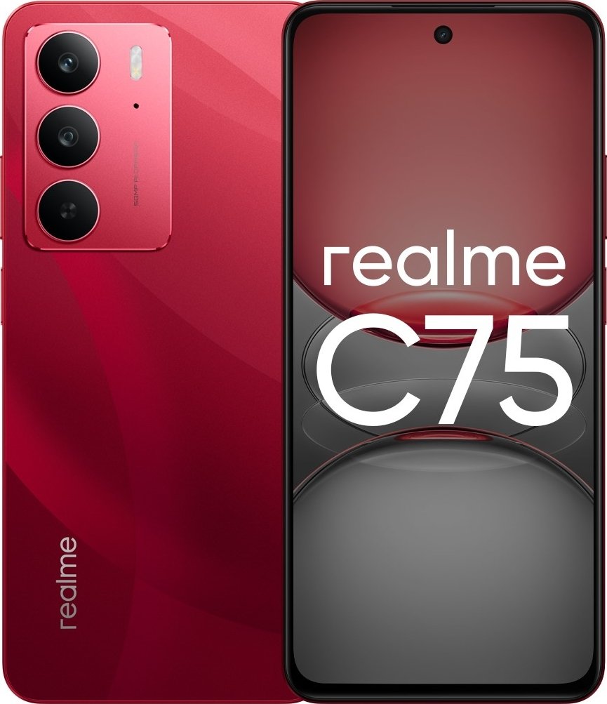 

Телефон Realme C75 RMX3941 8GB/128GB (красный)