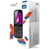 Телефон TeXet TM-221 (черный)