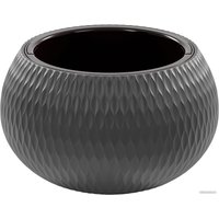 Вазон Альтернатива Жемчужина М8917 (7 л, графитовый)