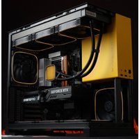 Компьютер ООО "ФэндБиГрупп" RTX 5080, Ryzen 7-9800X3D, 32GB DDR5, 1TB, Wi-Fi 7 (желтый) в Могилеве
