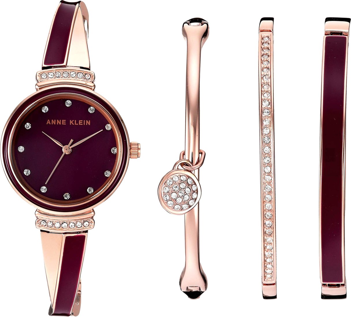 

Наручные часы с украшением Anne Klein 2716RBST