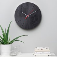 Настенные часы Ikea Вокалисса 104.812.54 (черный)