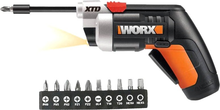 

Электроотвертка Worx WX252 4V XTD (с 1-им АКБ)