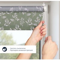 Мини рулонные шторы Franc Gardiner Print Луговые травы 80х160 9403217444 (зеленый)