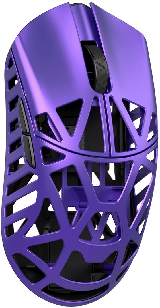 Игровая мышь WLMouse Beast X Max Omron Side Slits (фиолетовый)