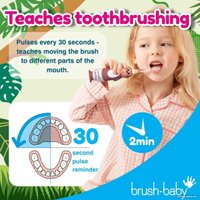 Электрическая зубная щетка Brush-Baby WildOnes Monkey