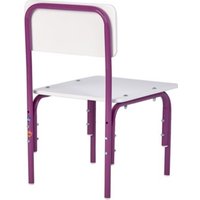 Детский стул Фея Мой малыш 0002742.30 (белый/фиолетовый)