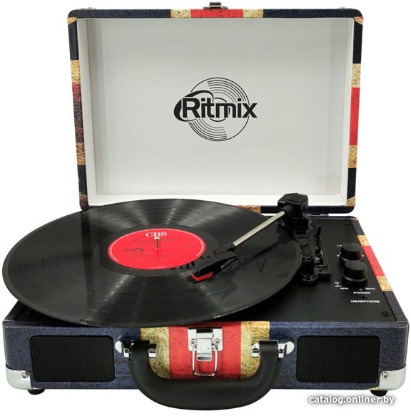 Виниловый проигрыватель Ritmix LP-120B UK