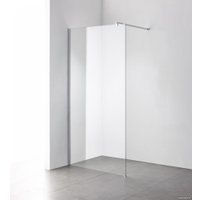 Душевая стенка Saniteco Walk-In SN-W8TC90 (90x200, прозрачное стекло, хромированный профиль)