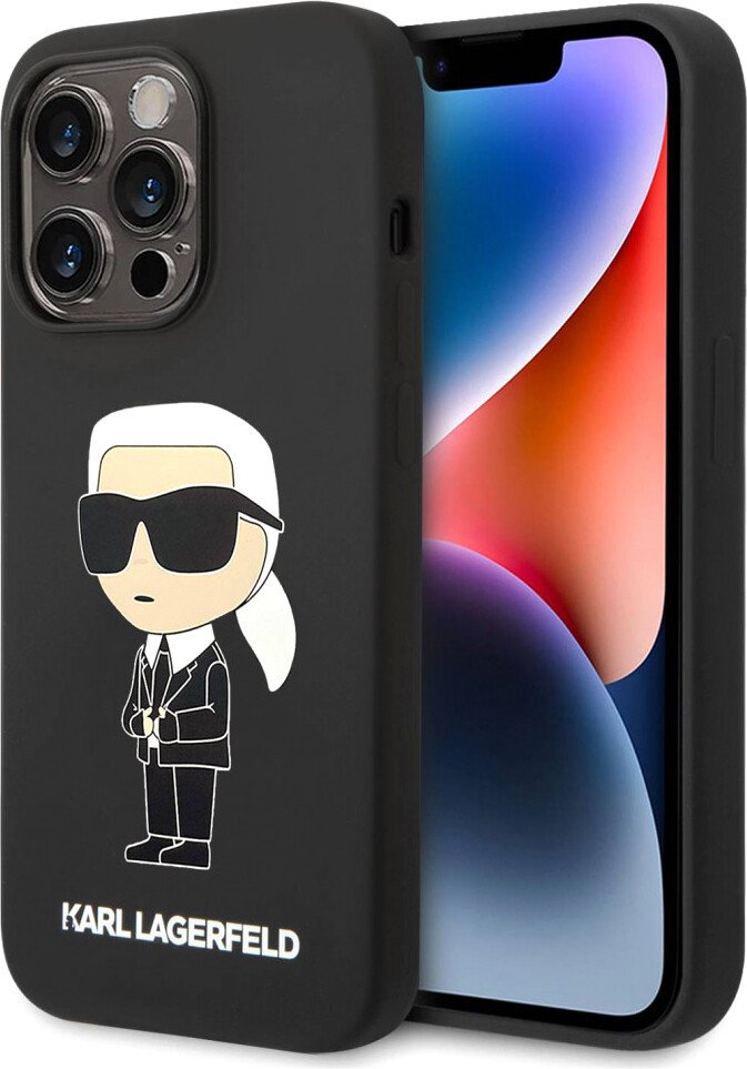 

Чехол для телефона CG Mobile Lagerfeld для iPhone 14 Pro Max KLHCP14XSNIKBCK