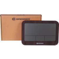 Настольные часы Bresser MyTime MC LCD (коричневый)