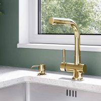 Дозатор для моющего средства Globalo Intio Light Gold