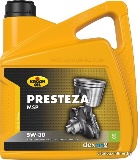 Моторное масло Kroon Oil Presteza MSP 5W-30 4л