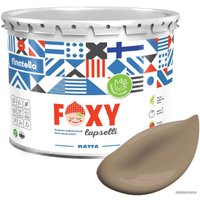 Краска Finntella Foxy Lapselli Matte Kyla F-50-1-3-FL231 2.7 л (коричневый)