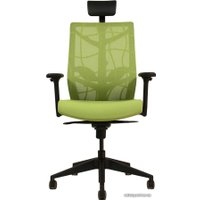 Офисное кресло Chair Meister Nature II Slider (черная крестовина, зеленый)