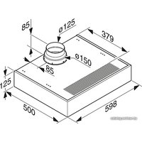 Кухонная вытяжка Miele DA 1260 (нержавеющая сталь) в Могилеве