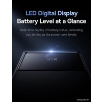 Внешний аккумулятор Baseus Star-Lord Digital Display Fast Charge Power Bank 30000mAh (черный)